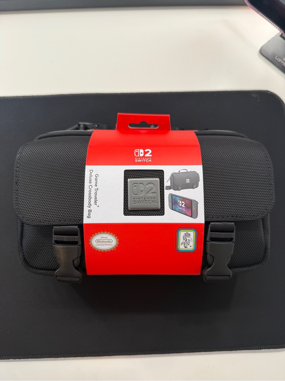 Nintendo Switch 2 Deluxe Crossbody Bag Case RDS Industries MC17 Black Travel